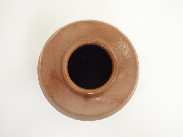 道具 ] - 道具 備前焼 木村陶峰造 肩衝茶入（共箱）□z | ネット